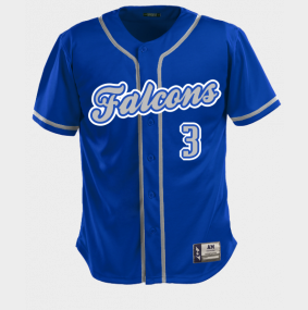 Baseball Jerseys, A Maceo Smith High School Falcons