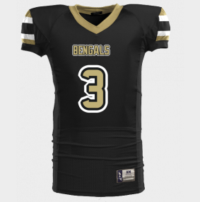 Football Jerseys, Oak Forest High School Bengals