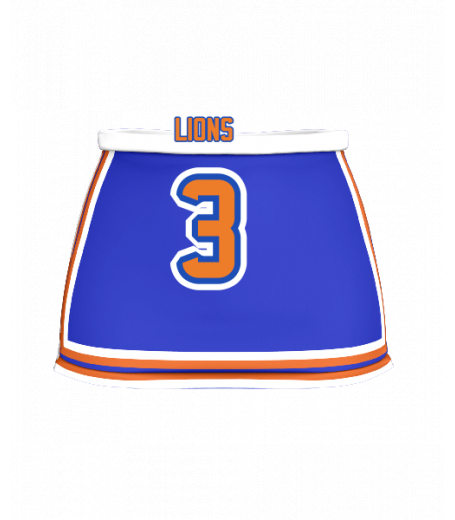 Orange Beach A-Line Skirt Jersey