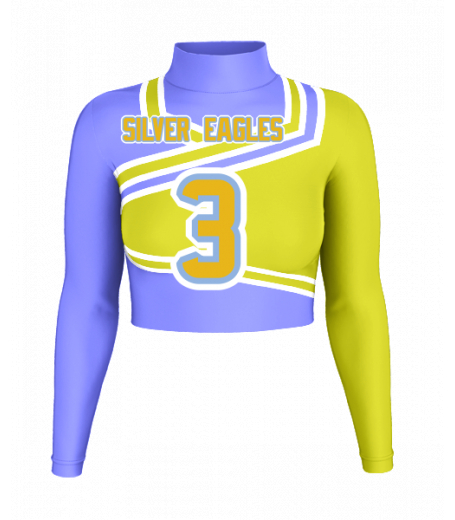 Delray Mock Neck Crop Jersey