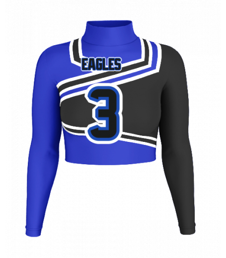 Delray Mock Neck Crop Jersey