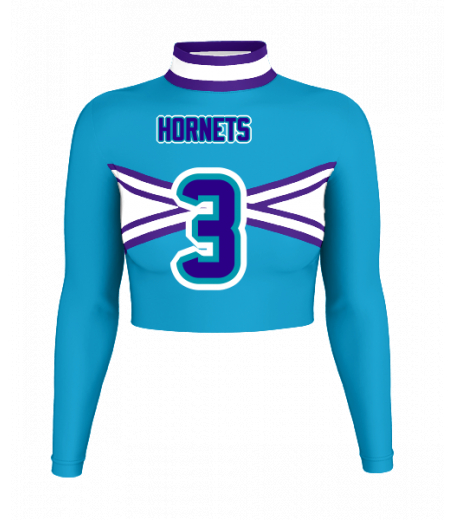 Friday Harbor Mock Neck Crop Jersey