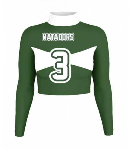 Friday Harbor Mock Neck Crop Jersey