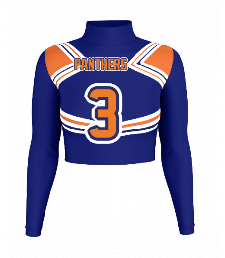 Hampton Beach Mock Neck Crop Jersey