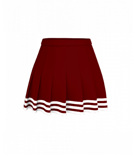 Block Island Pleated Skirt Jersey