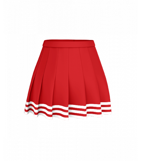 Block Island Pleated Skirt Jersey