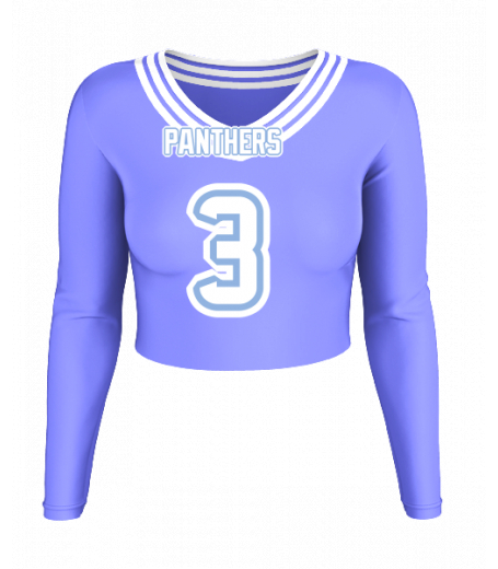 Capitola V  Neck Crop Jersey