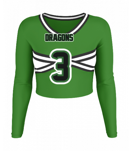 Friday Harbor V  Neck Crop Jersey