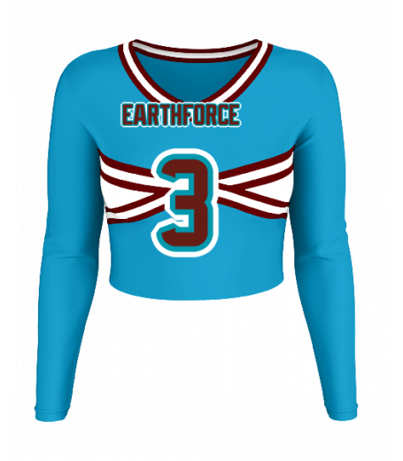 Friday Harbor V  Neck Crop Jersey