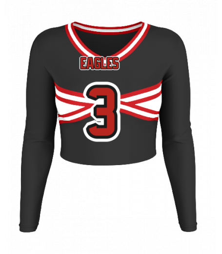 Friday Harbor V  Neck Crop Jersey