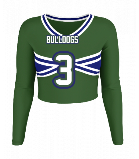 Friday Harbor V  Neck Crop Jersey