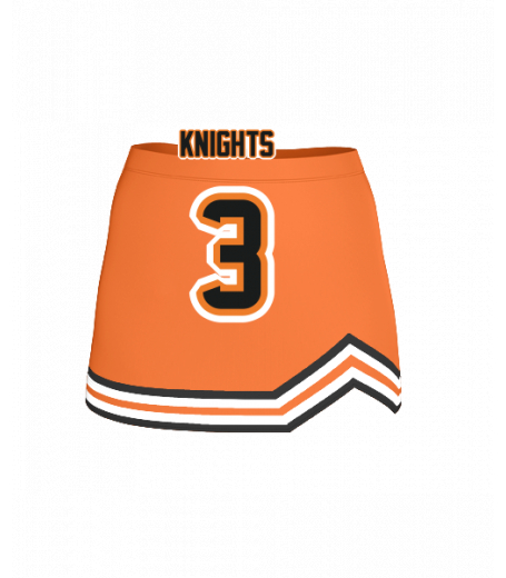 Orange Beach V Notch Skirt Jersey