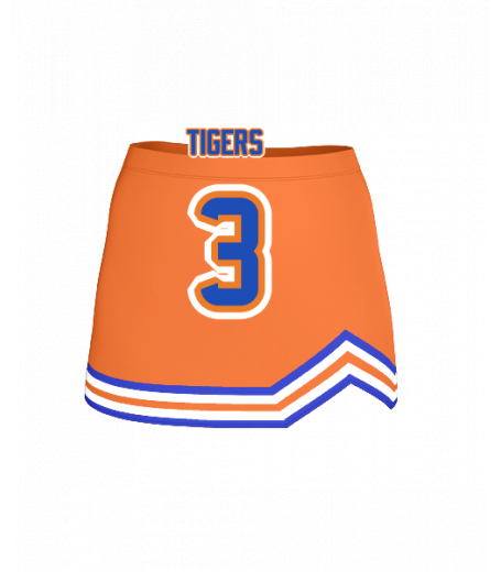 Orange Beach V Notch Skirt Jersey