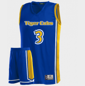 Basketball Jerseys, Oak Grove Elementary School Tiger Cubs