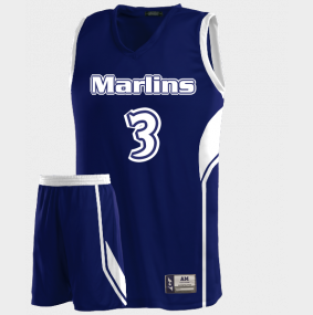 Basketball Jerseys, Estes M Mcdoniel Elementary School Marlins