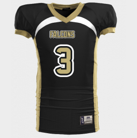 black and gold falcons jersey