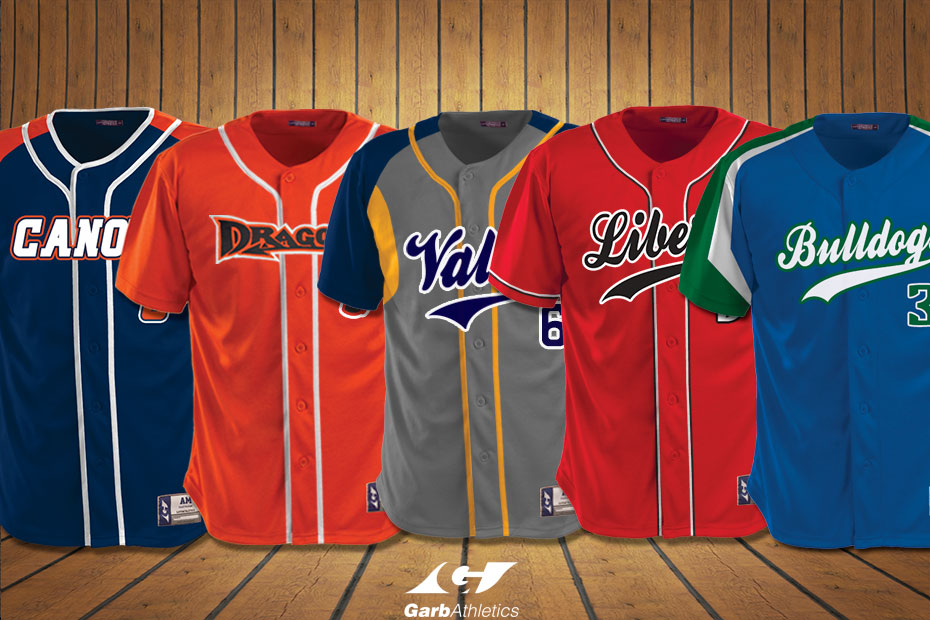 Youth Baseball Uniforms  - just a few out of the hundreds of styles available